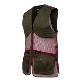 Beretta Full Mesh Weste Granat S