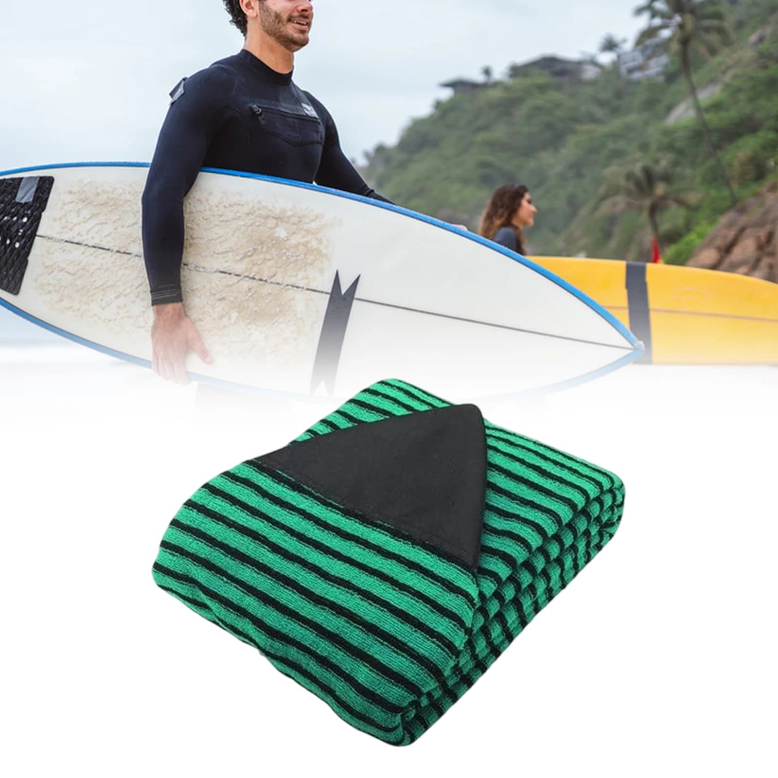 Surfbrett-Abdeckung, Schutzhülle, weiche Stretch-Shortboard-Abdeckung für Wassersport, Shortboard, Funboard, Windsurfbrett