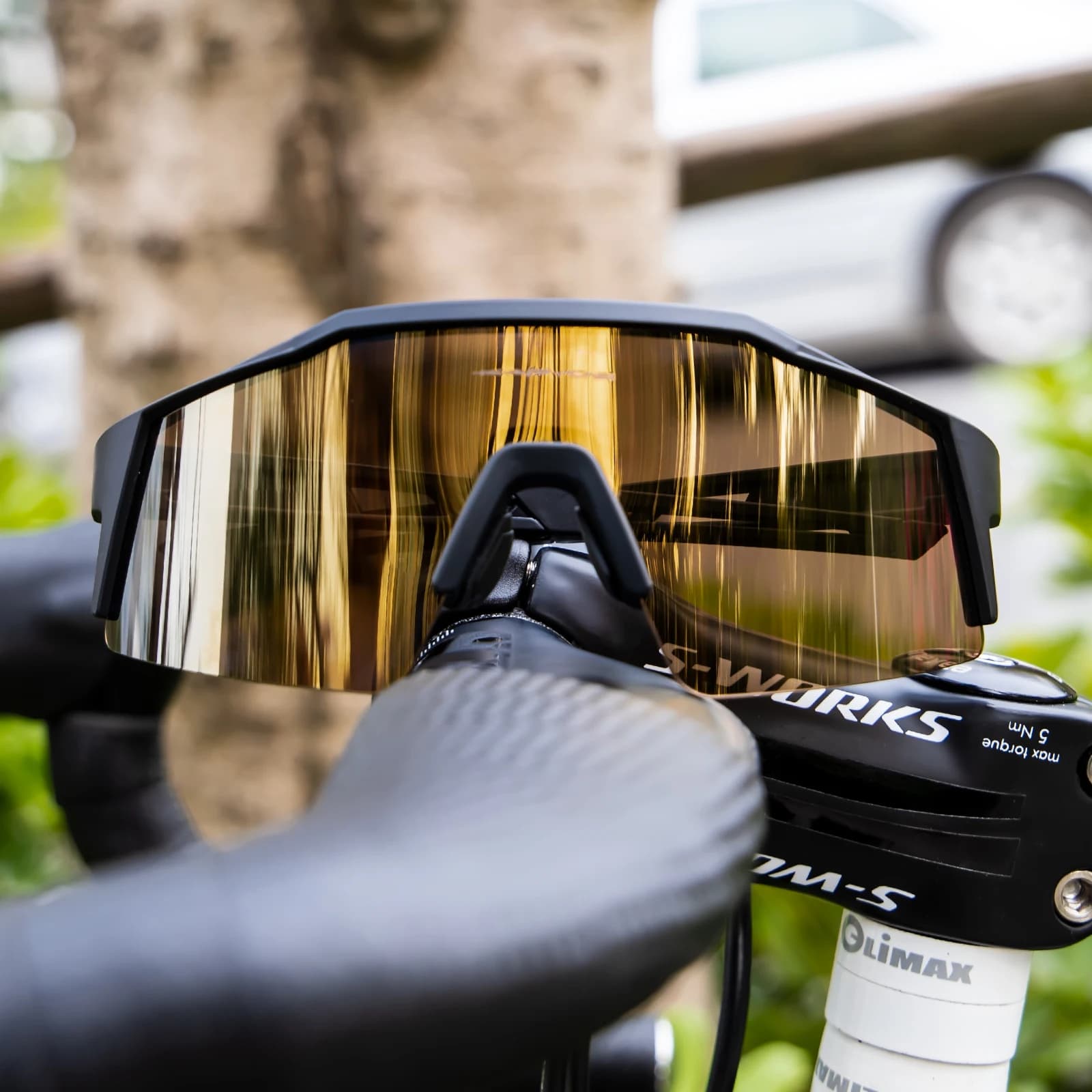 Kapvoe Fahrrad Radfahren Sonnenbrille Polarisierte Radfahren Gläser Fahrrad MTB UV400 Berg Männer/Frauen Brillen Outdoor Sport Brille