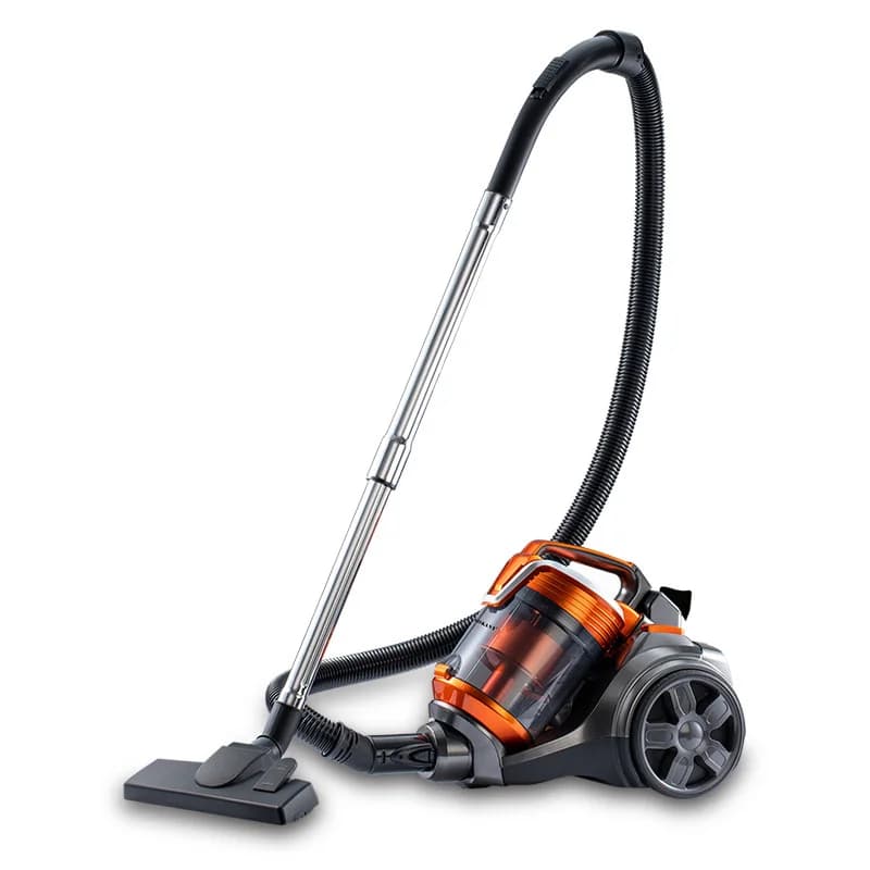 3600 W beutelloser Kanister-Staubsauger, Multi-Cyclon-Filtration, 15 kPa, geräuschloses Design, kabelgebundener Staubsauger für Hartböden,