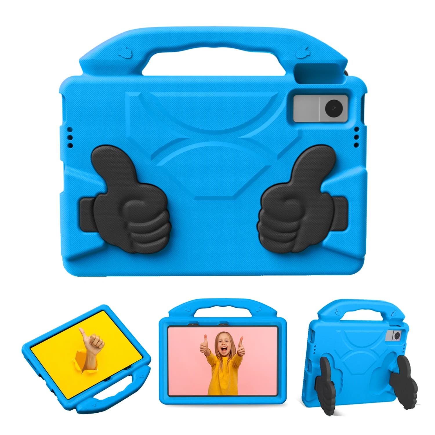 Kinderhülle für Lenovo Tab M8 8.0" Gen4 8505 8705 M9 X310 M10 T505 T515 125F 328 M11 330FU/331FC Xiaoxin Pad 11 mit Griff und Ständer