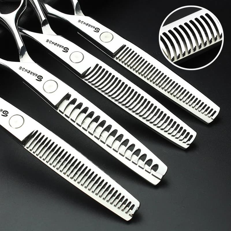 Sharonds 440c 6/7/7,5 Zoll Haarschneideschere Professionelle Friseurschere Effilierschere Haarschere