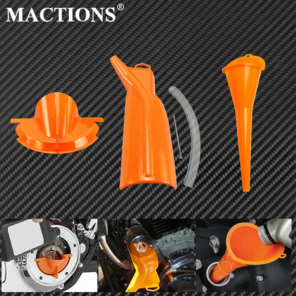 Motorrad Ölfilter Trichter Primäre Derby Füllabdeckung Für Harley Touring Road King Sportster XL 883 1200 Eisen XR Dyna Softail