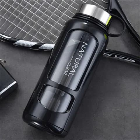 Tragbare Wasserflasche aus Glas, 520/650/1000 ml, große Kapazität, Tasse, Fitness, Outdoor-Sport, auslaufsicher, Fahrrad, Klettern, Camping