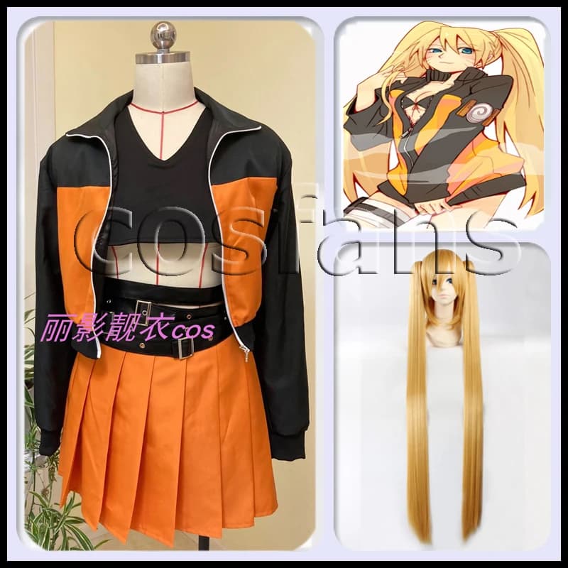 Uzumaki Cosplay Kostüm Frauen Uniform Sexy Anzug Outfits Halloween Karneval Anime Party Phantasie Kleid Outfits Fertigen Jede Größe