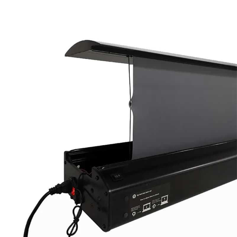 100 zoll 16:9 Die Ultimative Bildschirm Elektrische Boden Rising ALR Rollbar Projektor Bildschirm Für UST Wemax Jmgo MIJIA FENGMI
