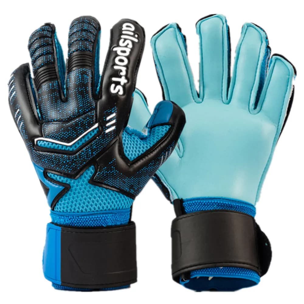 Professionelle Torwarthandschuhe für Herren und Damen, Kinder, Fußball, Fußball, Torwarthandschuhe, 4 mm, rutschfest, verdickter Latexhandschuh, 5