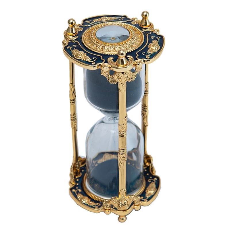 Sanduhr Timer 15 Minuten Hochzeit Geburtstag Geschenk kreative Tisch uhr Metall Retro Sanduhr Home Dekoration Zubehör