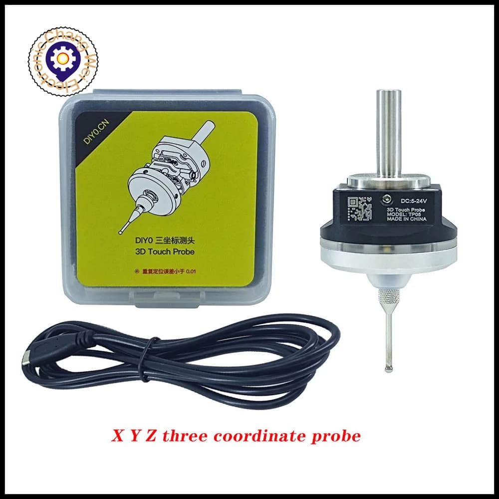 Das neueste Upgrade V6 Anti-Roll 3D Touch Probe Edge Finder Centering Desktop Cnc Probe kompatibel mit Mach3 und Grbl