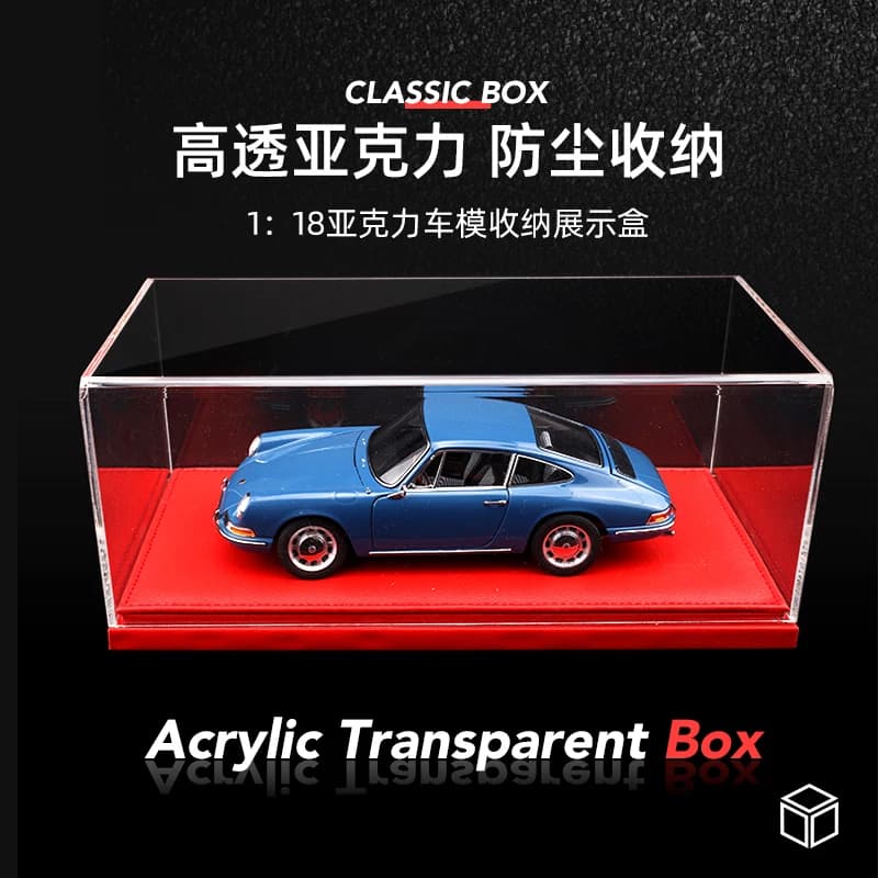 1/18 Acryl Display Diecast Model Car Show Unto Them Box Cover Staubschutz