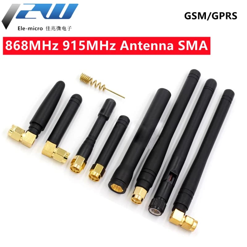 2PCS 868MHz 915MHz Antenne 3dbi SMA Stecker GSM, GPRS Antena Outdoor Signal Repeater Antenne Wasserdichte kleber Stange Antenne