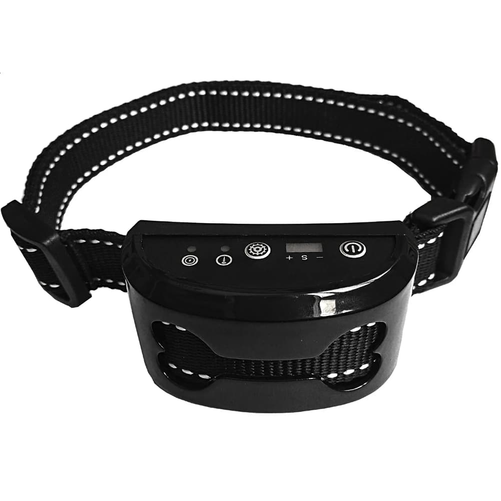 Haustier Hund Anti Bark Schutz Wasserdicht Auto Anti Humane Bark Kragen Stoppen Hund Bellen Wiederaufladbare Schock Sicher USB Elektrische Ultraschall