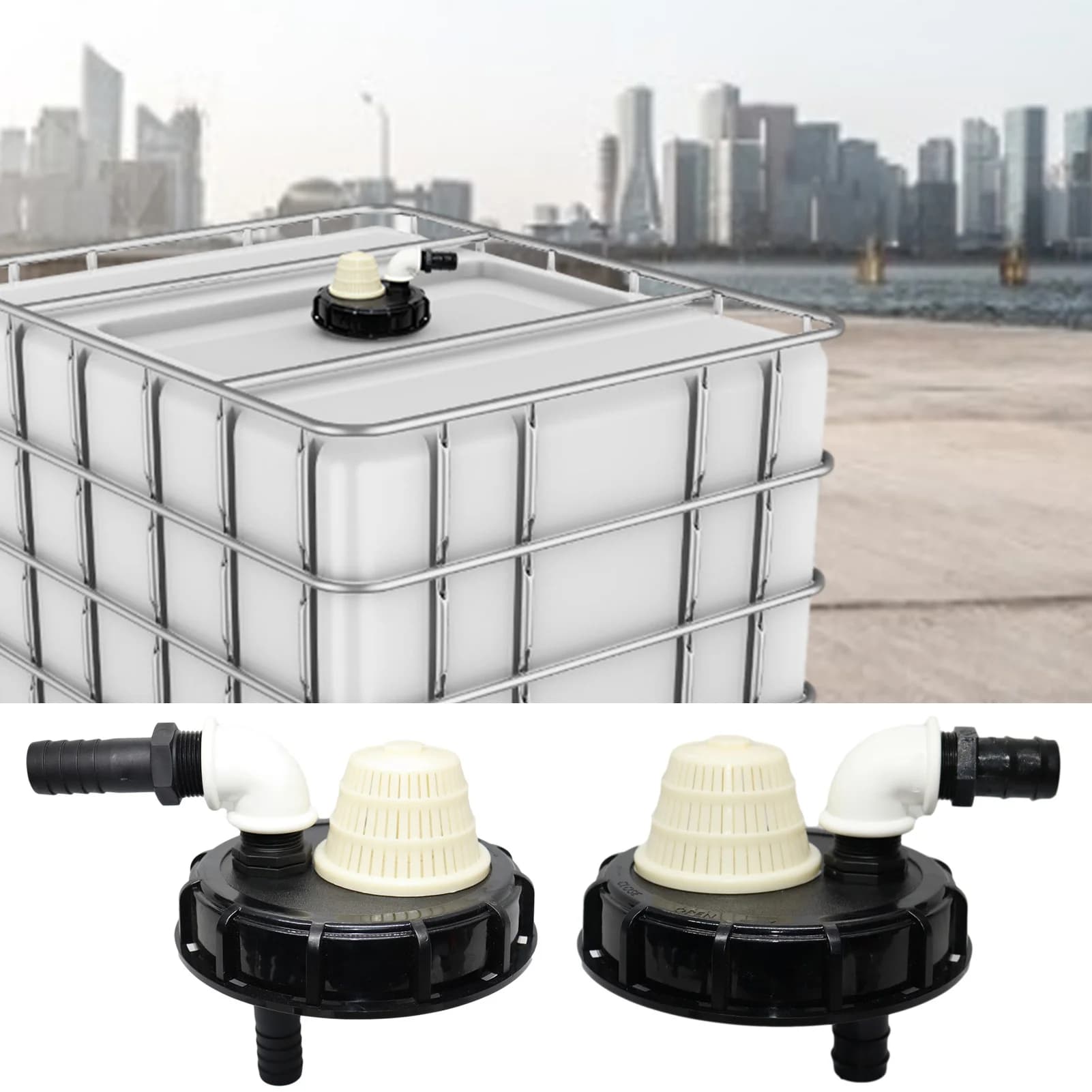IBC Tank Einlass Abdeckung Deckel Mit Belüftung 163mm Für Nachfüllen IBC Tote Tank Zubehör