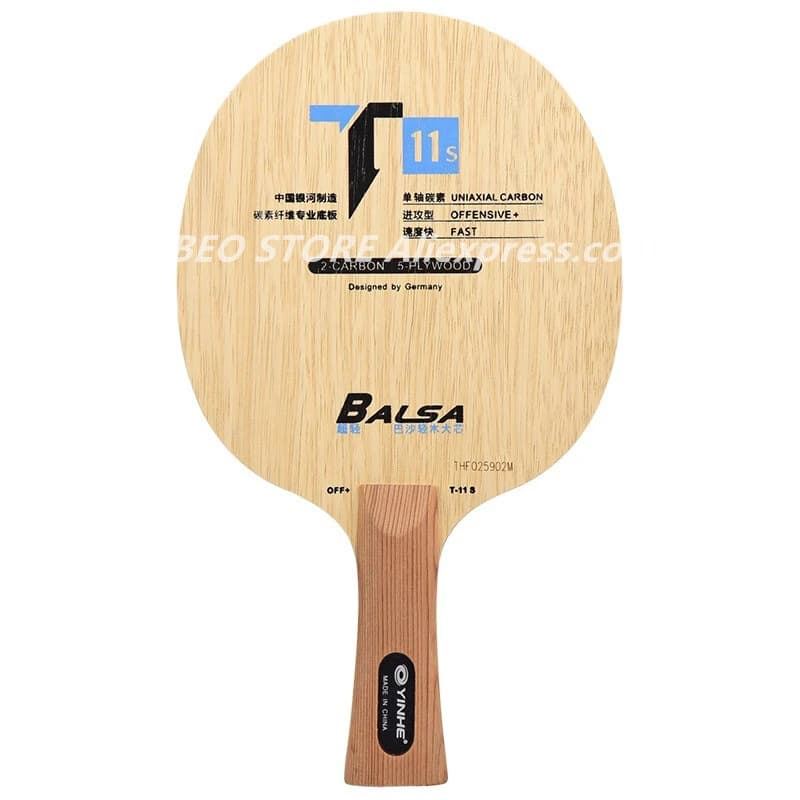 YINHE T11 (Balsa Light Weight Carbon) YINHE Tischtennisschläger T-11 T11S Original Galaxy Schläger Ping-Pong-Schlägerpaddel