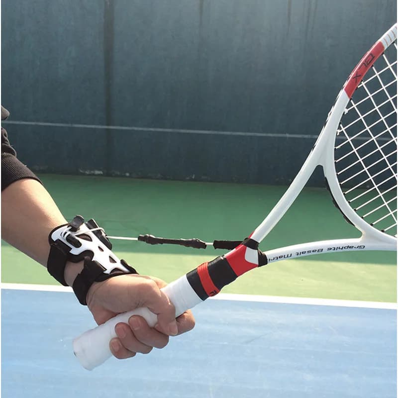 Professionelle Tennis Training Werkzeug Tennis Praxis Dienen Ball Maschine Tennis Trainer Coach Selbst-studie Correcter Handgelenk Haltung