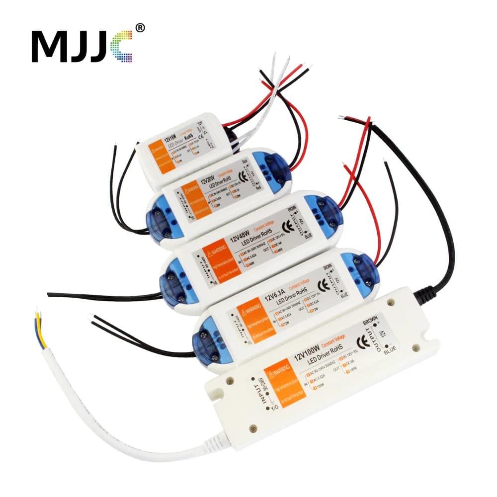 12 Volt Netzteil 12V LED Treiber 18W 28W 48W 72W 100W AC 110V 220V zu 12V DC Beleuchtung Transformator Adapter für LED Streifen CCTV