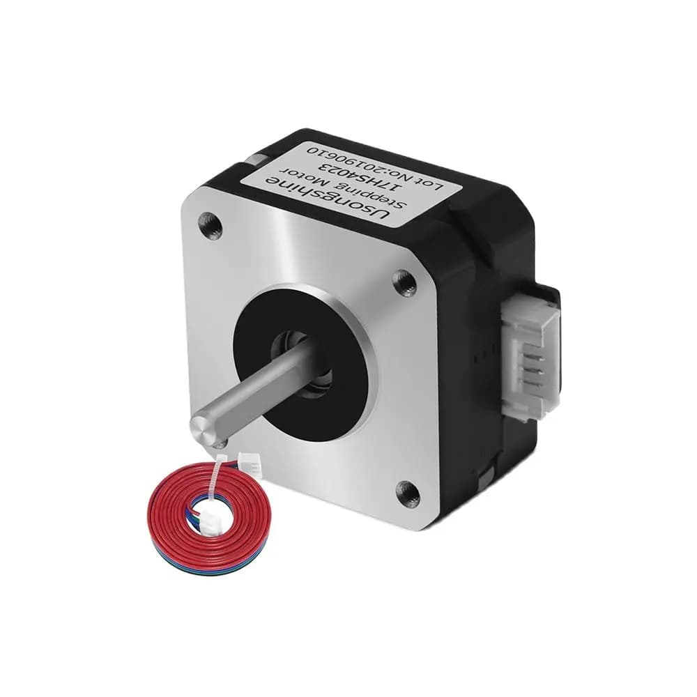 Usongshine Nema17 Schrittmotor 17HS4023 42BGYH 4-Leiter 1,0A 13N.cm für CNC-Lasergravurmaschine 3D-Drucker
