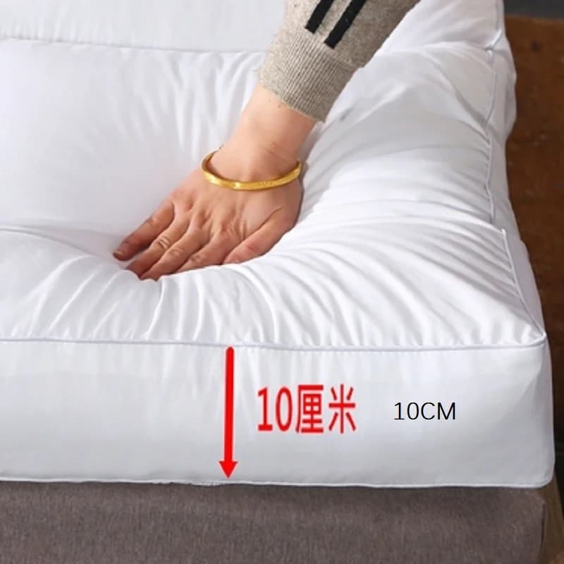10 cm dicke und bequeme Tatami-Bodenmatratze/Bett, modischer, bequemer Futon für Fünf-Sterne-Hotel-Nickerchen, verdickter Einweg-Schlaf