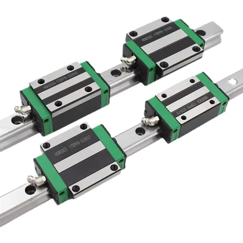 2 Stück HGH15/HGH20 Linearführungsschiene jeder Länge 4 Stück Linearblockwagen HGH15CA /20CA Flansch HGW15CC/20CC HGH15 CNC-Teile
