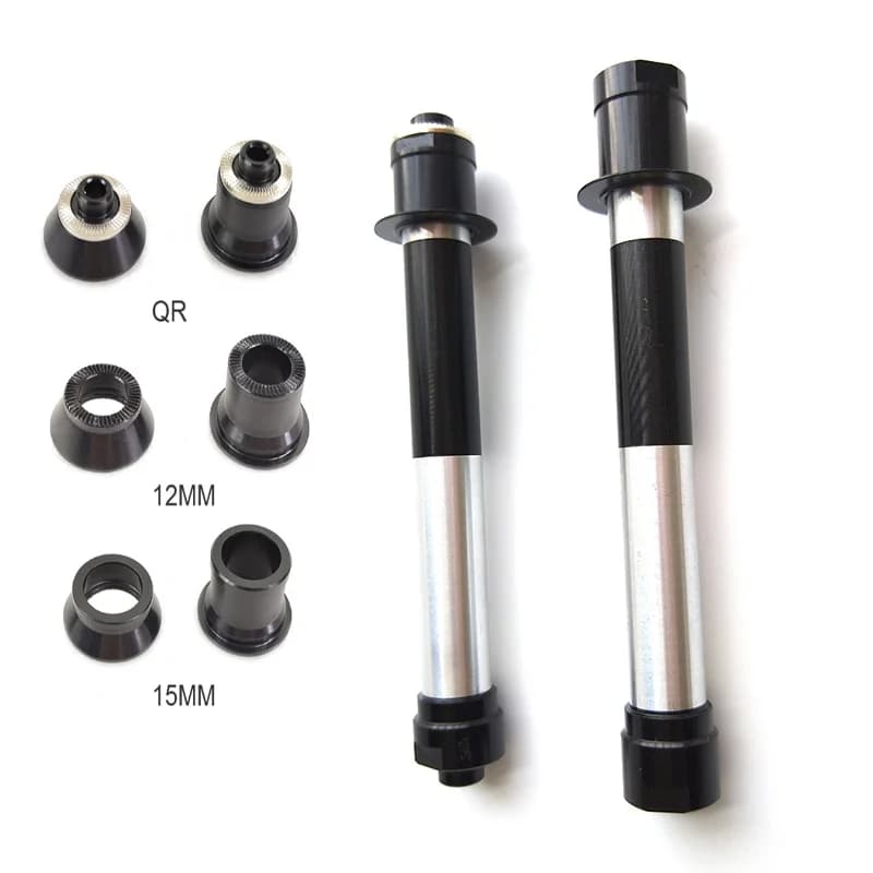 Adapter Für Novatec D411SB-CL D412SB-CL Center Lock Disc Hub QR 9mm 12mm 15mm Conversion Kits End Kappen QR * 135 12*142 Thur Achse