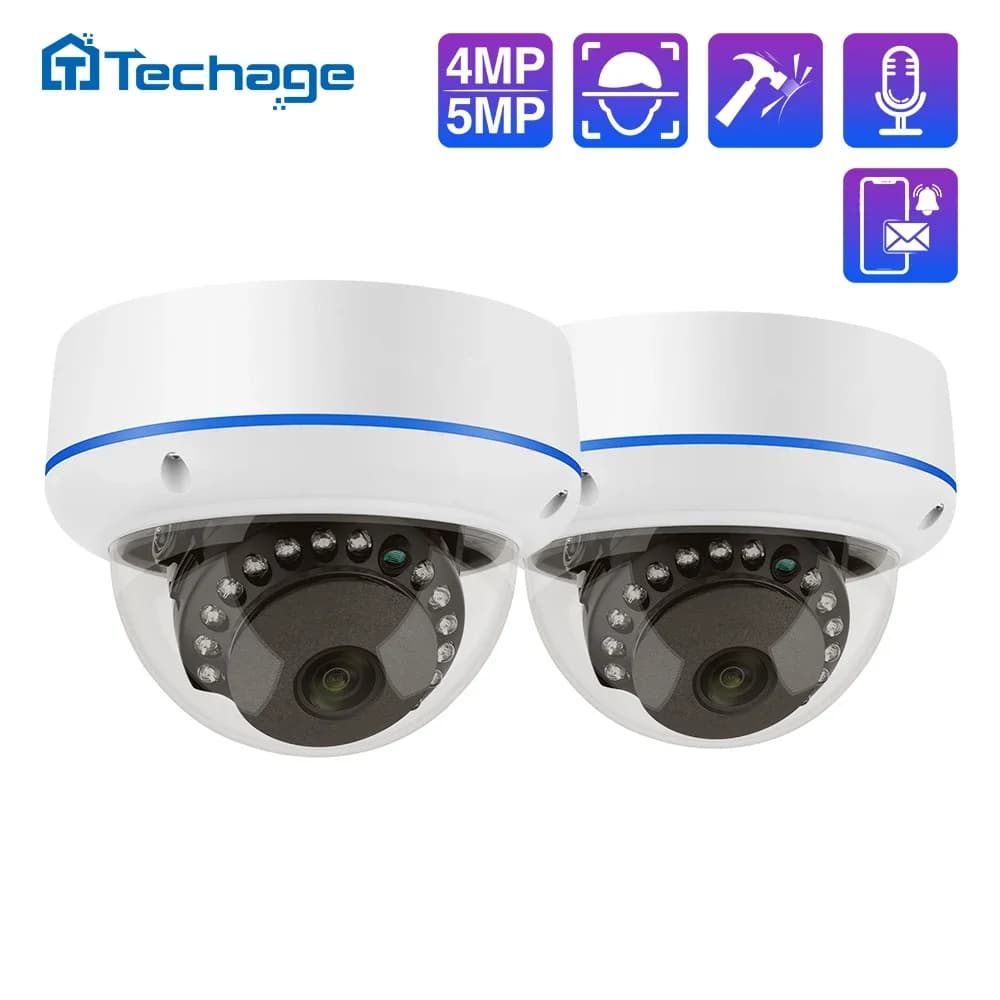 Techage H.265 4MP 5MP Вну Nakon Nadassa Mohamedри 48V POE Maisnavutcio Diego Diego Diego Diego SeanП Sosyal IPC P2P Campo Projektor