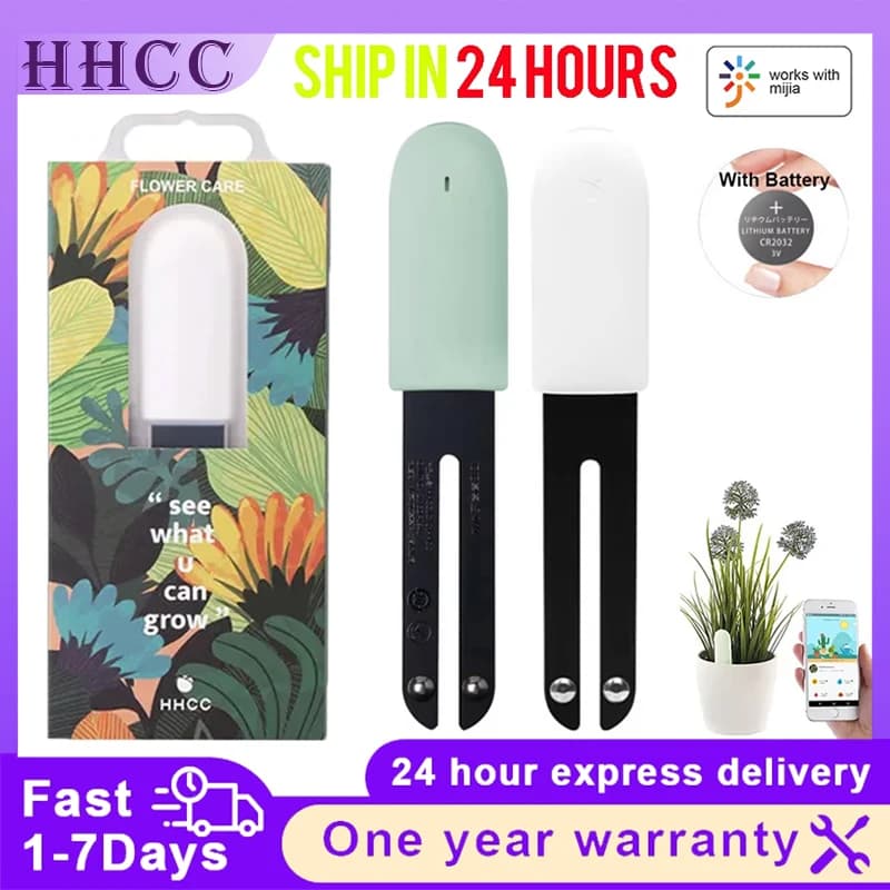 Hhcc Blumen pflege Smart Plant Monitor Blumen monitor Garten pflanze Gras Boden Wasser Fruchtbarkeit Smart Tester Sensor für Xiaomi Mijia