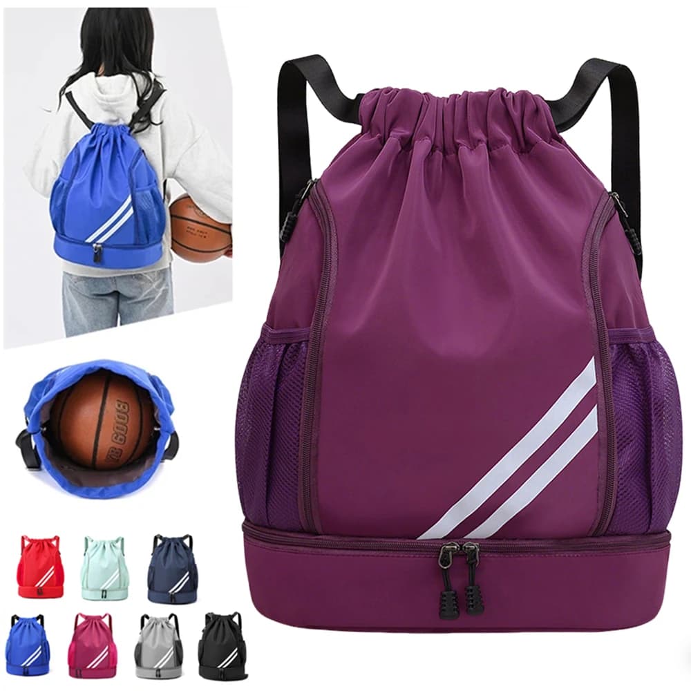 Sport Sporttasche Rucksack Frauen Camping Große Fußball Basketball Große Fitness Schuhe Schule Taschen Weibliche Wochenende Reise Rucksäcke