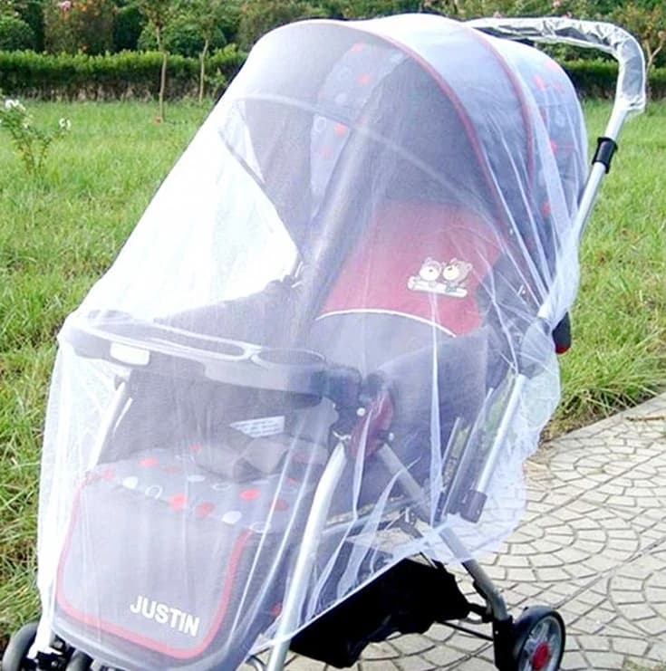 Kinderwagen Wagen Insekten schutz Netz Mesh Kinderwagen Moskito netz sicher Säuglinge Schutz Mesh Abdeckung Kinderwagen Zubehör