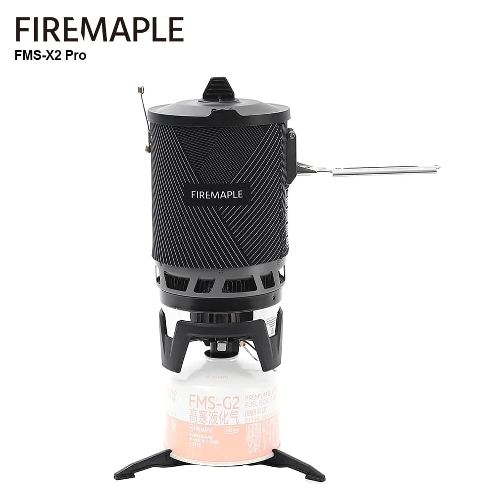 Feuer-Ahorn FMS-X2 Pro Kochs ystem Gasbrenner mit Piezo-Zündung All-in-One Camping Outdoor wind dichter Gasherd 2200w 1l