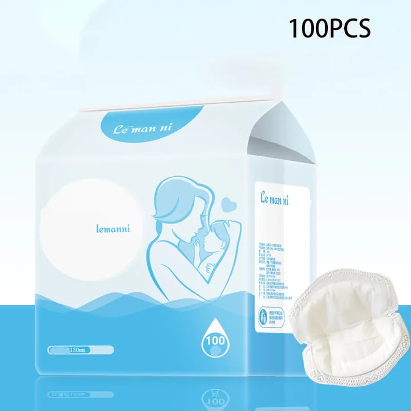 100PCS Anti-überlauf milch pad sommer dünne laktation periode einweg dünne atmungsaktive milch trennung pad milch intime liebe