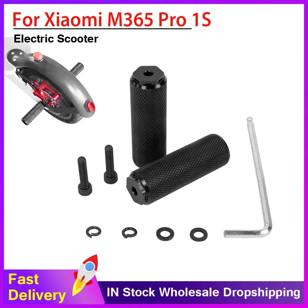 Hinten Zurück Pedal Anti-rutsch Pedale für Xiaomi M365 1S Pro Pro 2 Elektrische Roller Hinten Füße Rest Pad bemannt Fuß Pedal Teile