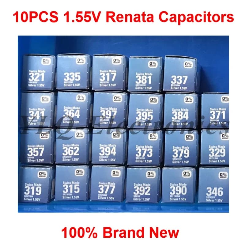 10 teile/satz Renata 364 SR621SW 377 SR626SW 371 SR920SW 315 SR716SW 321 SR616SW 317 SR516SW 394 SR936SW 362 SR721SW379 395 Schweizer