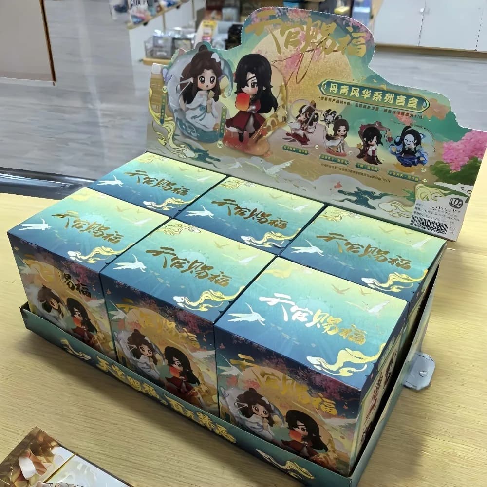 Heaven Official's Blessing Der Prachte der Gemäldeserie Blind Box Tian Guan Ci Fu Mystery Box Xielian & Huacheng Figurenspielzeug