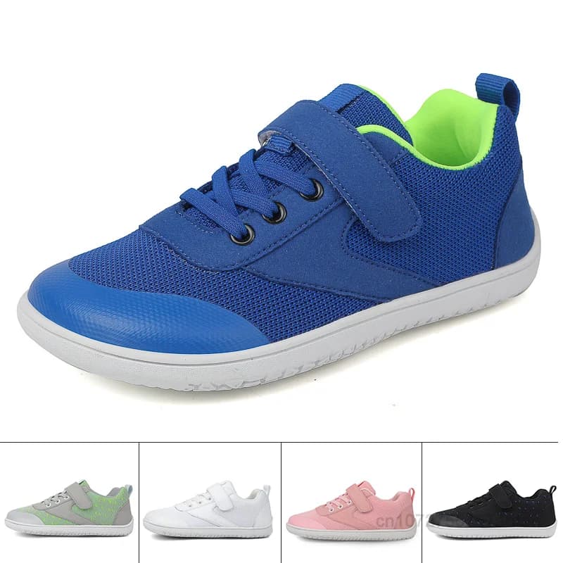 Breite Barfußschuhe für Kleinkinder/Kleine/Große/Kinder |   Minimalistische Turnschuhe für Jungen/Mädchen |   Splay natürlich |   Leichte