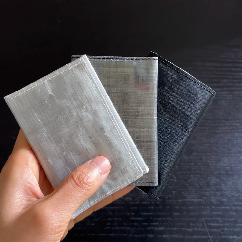 3 g ultraleichte UHMWPE-Geldbörse – wasserdichter DCF-Kartenhalter, Outdoor-EDC-Ausrüstung mit mehreren Taschen, Aufbewahrungstasche für den