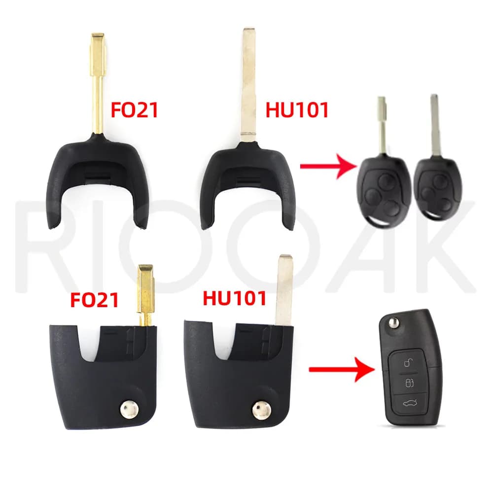 10 stücke FO21 HU101 Schlüssel Klinge Teil für Ford Mondeo Focus 2 3 Festiva Fiesta Transit C-Max S-Max MK7 Mondeo MK3 Auto Fernbedienung