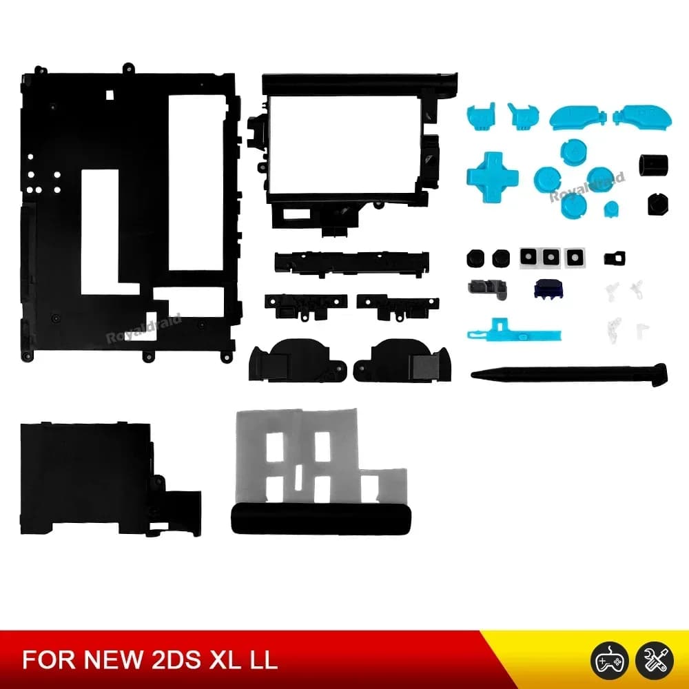 ABXY L R ZL ZR DPad Kreuztasten-Komplettset für NEW 2DSXL Tasten für NEW 2DS XL/LL Tasten-Kit Spielzubehör