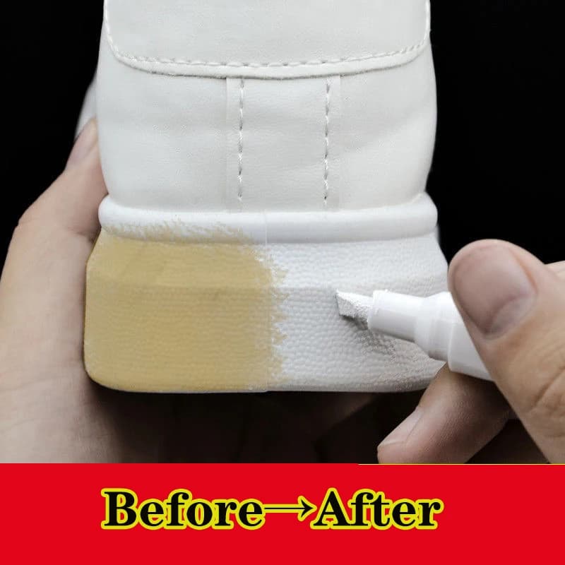 Anti-Oxidationsstift-Reparatur, ergänzende Farbe, weiße bis gelbe Schuhe, Aufhellung, Reinigungswerkzeug, schwarze Schuhe, ergänzender Farbstift