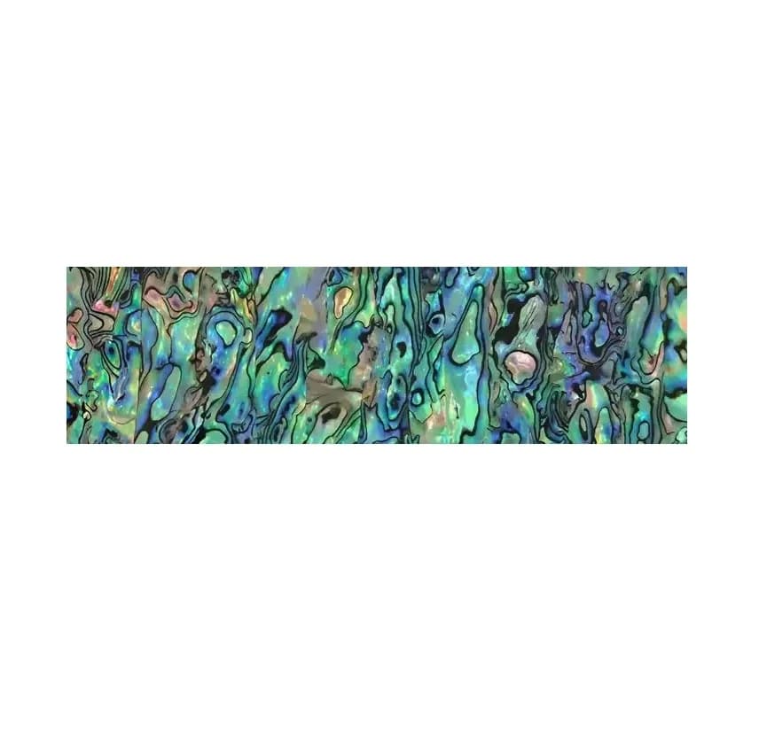 1X Abalone Laminierte Einlage 140x40x2mm Messergriff-Verzierung Gitarrenbauer-Platte