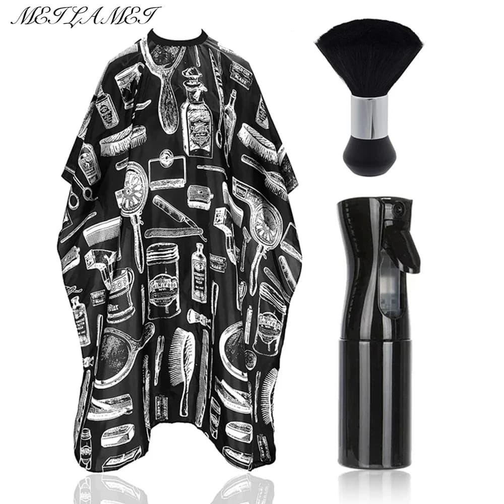 Professionelle Wasserdichte Friseur Schal Lätzchen papier Set Nylon Friseur Salon Kleidung Gehackte Haar Isolator Haar Färben Werkzeug