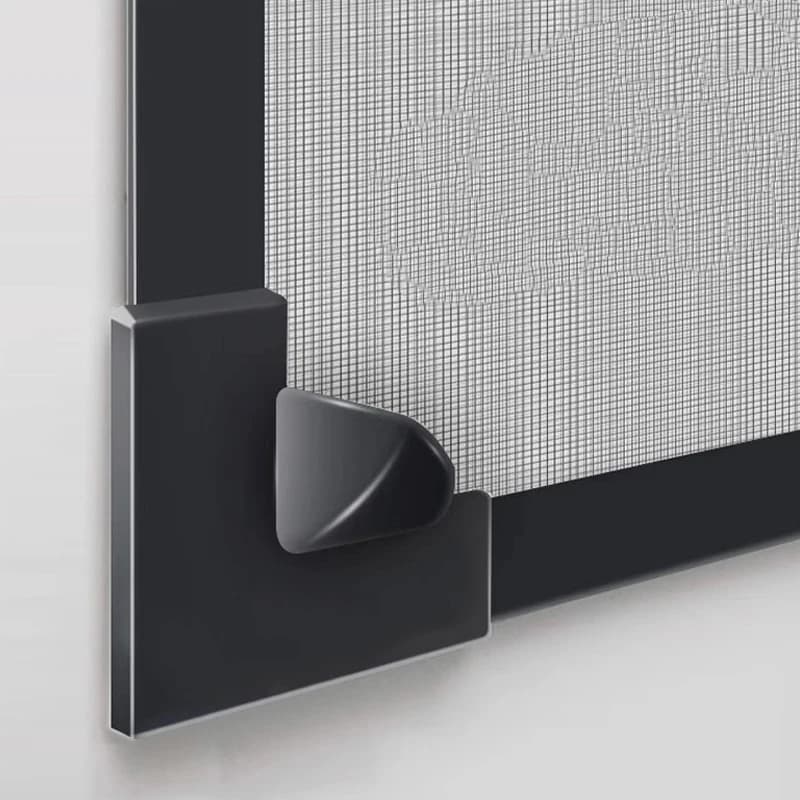 2026 neue winddichte, magnetische Fensterzubehörteile, DIY-Magnetstreifen, PVC-Streifen, unsichtbares magnetisches Moskitonetz für den Sommer