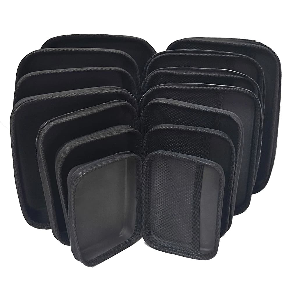 1 stücke Lagerung Tasche Werkzeug Box Mehrere Größen EVA Harte Lagerung Box Tragbare Reise Zipper Tasche Stoßfest Kamera Tasche Tasche