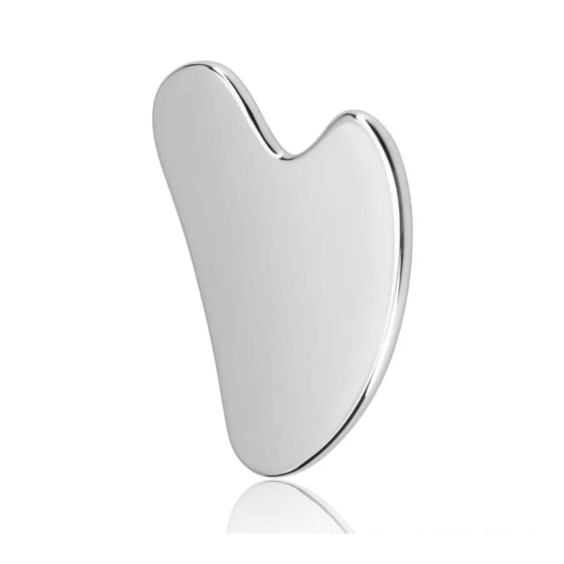 1Pcs Edelstahl Gua Sha Schaber Massagegerät Für Gesicht Hals Körper Guasha Massage Werkzeug Gesichts Hautpflege Guasha Brett Gesicht massager