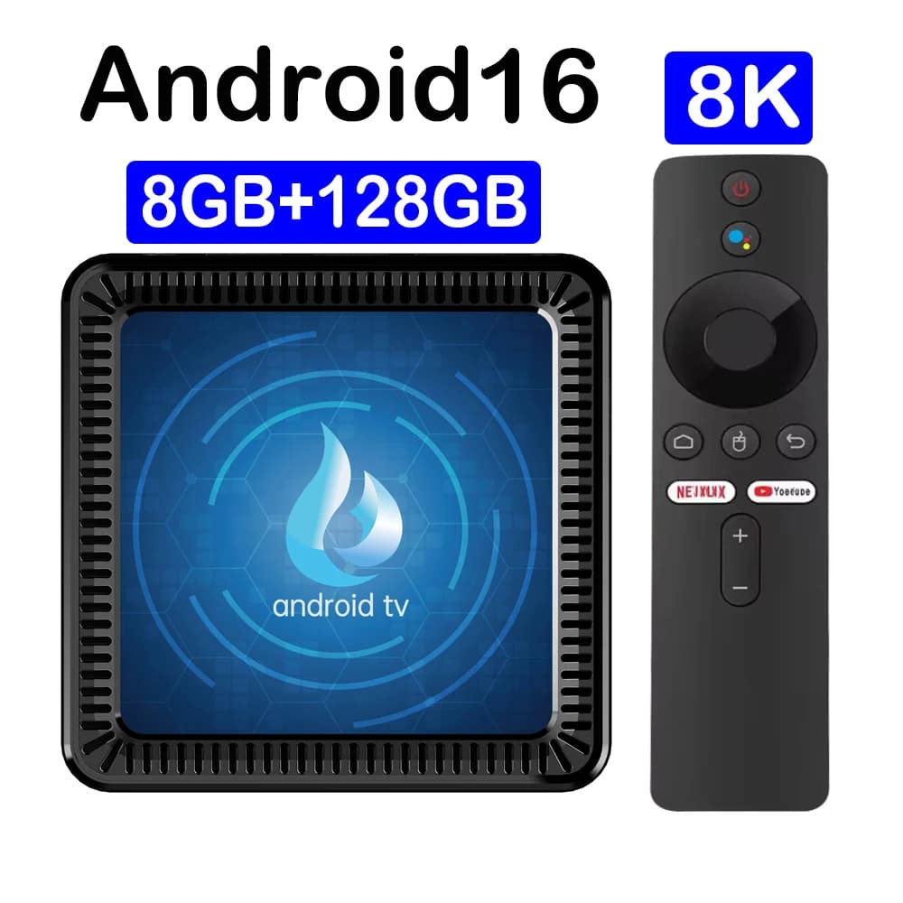 2026 Neue Q17 Smart TV Box Android 16 Allwinner H313 5G Wifi 64 GB 128 GB Rom Android16 Google Assistant Media Player Set Top Box