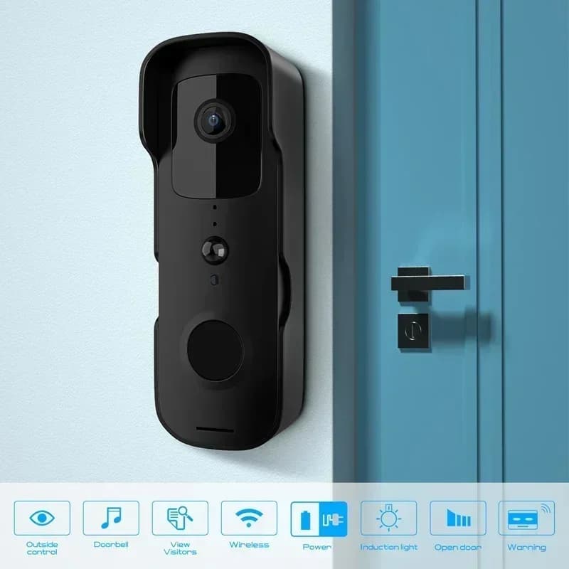 Smart Video Türklingel Wasserdicht Nachtsicht Türspion 1080P FHD Kamera Digitale Visuelle Gegensprechanlage WIFI 2,4G Tuya Türklingel