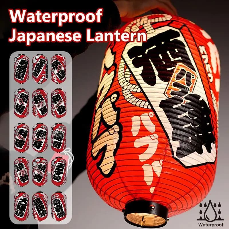 Laternen im japanischen Stil, Restaurant, Pub, Japan, Izakaya-Laterne, wasserdichtes Licht, Bistro-Küche, Shop, Yakitori-Werbeschild