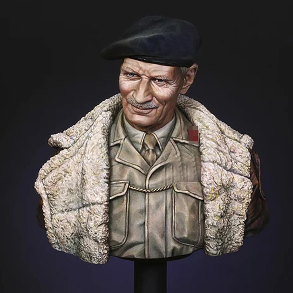 1/10 Bernard, Resin-Modellfigur, Büste, GK, Militärthema, unmontierter und unbemalter Bausatz