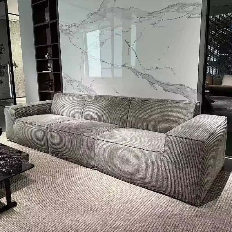 Japanisches komprimiertes Sofa aus Cord, Apartment-Sessel, Apartment-Massage, komprimiertes Sofa, komfortables Design, Sedie-Möbel