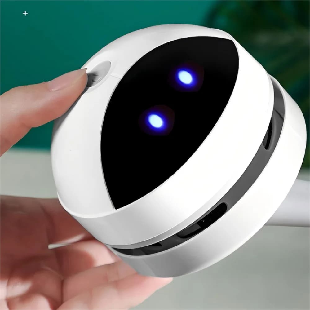 Schreibtisch-Staubsauger mit Reinigungsbürste USB-Aufladung für Zuhause Büro Tischreiniger Desktop-Reiniger Mini-Staubsauger