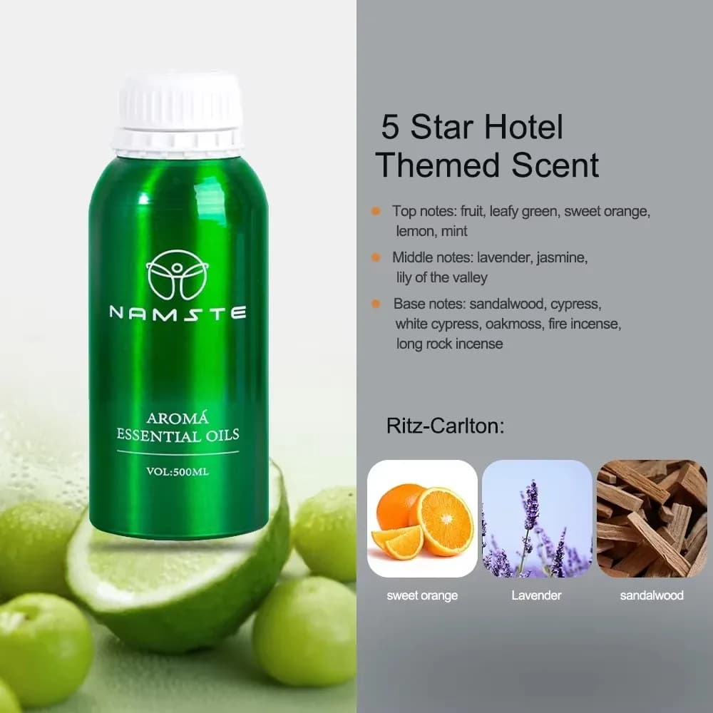NAMASTE Support Dropshipping 500ML Hotel Collection Ätherisches Öl Duft Luxus Hotel Inspirierte Parfüme Aroma Ätherisches Öl
